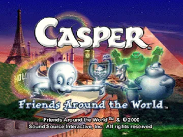 Casper - Friends Around the World (EU) screen shot title